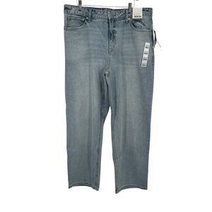 Original Use Relaxed Straight Jeans Men's 38x30 Light Wash Y2K Streetwear